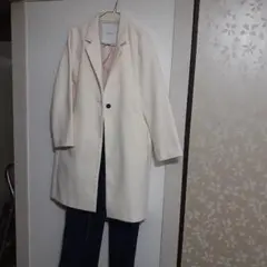 Fifth Pants アイボリー ハーフコート