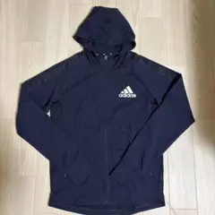 adidas フード付きジャケット XL ネイビー