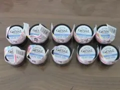 ジェルネイル　クレイジェル　クリア　10個セット　セリア