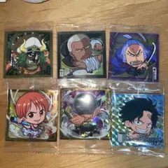 ワンピース大海賊シール ウエハース 6枚セット