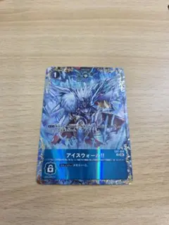 デジモンカード アイスウォール‼︎ R SP 1枚 パラレル ② - メルカリ