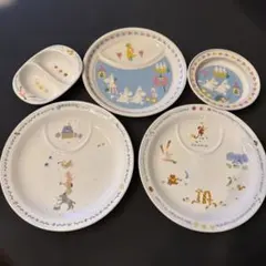 【未使用】NARUMI ナルミ食器セット&ムーミンお皿セット 計５点