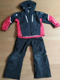 デサントDESCENTEスキーウェア　上下セット　デモチーム　中古　サイズS デサントDESCENTEスキーウェア デモモデル 上下セット サイズM