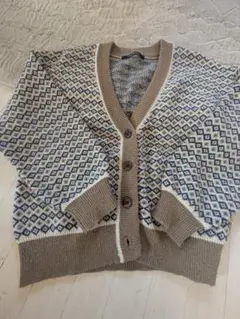 Lugnoncure ルノンキュール　ニットセーター オーバー カーディガン