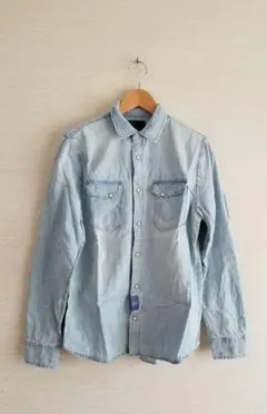 ZARAウエスタンデニムシャツ☆デニムシャツ☆おしゃれ☆大人気☆送料無料☆送料込