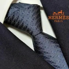 エルメス HERMES ネクタイ シェーヌダンクル マイヨン ジャガード 高級