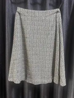 セレモニーフレアスカート ひざ丈