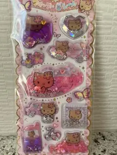 ハローキティ キラキラウォーターシール 10枚入り