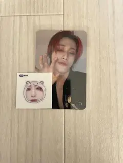 WEi ヨンハ 対面 トレカ ステッカー