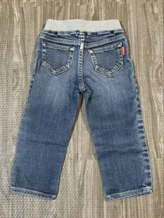 美品　ミキハウス　デニムパンツ　ジーパン　90