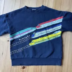 klädskaap 電車プリント トレーナー 110
