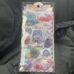 [新品/未使用]キラキラウォーター in シール　ねこ