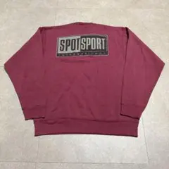 Spot sport トレーナー　スウェット　ビンテージ 90s usa製　M