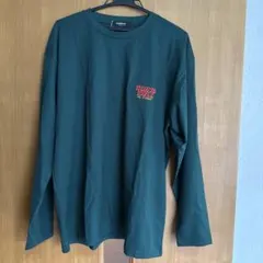 タグ付きDoublefocus ダークグリーン 長袖カットソー L