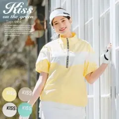kiss on the green 半袖 ハーフジップ ジャケットのサムネイル