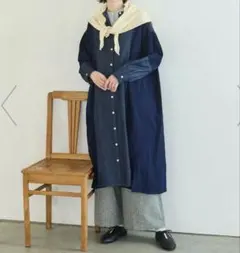 cloudnineクラウドナイン デニムシャツワンピース
