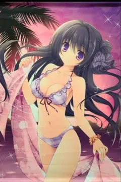 ななろば華描き下ろしシーツ 立花ねお＆東雲風華(水着) ななろば華先生] 描き下ろしシーツ（立花ねお＆東雲風華／水着）