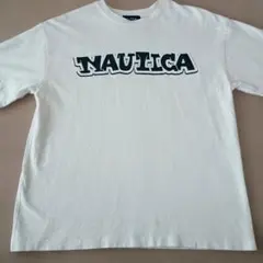 NAUTICA　フロントロゴ　半袖Tシャツ キッズ　Mサイズのサムネイル