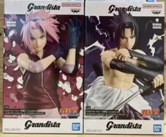 NARUTO グランディスタ　春野サクラ　うちはサスケ　フィギュア　2体セット