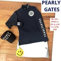 パーリーゲイツ　長袖ストレッチトップス