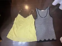 キャミソール タンクトップセット レースUnacaアナカ　アンシェヌマンミニョンのサムネイル