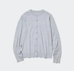 UNIQLO ユニクロ UVカットクルーネックカーディガン 長袖 Sサイズ