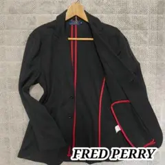 【新品未使用 タグ&予備ボタン付き】 FRED PERRY テーラードジャケット 2025年最新】Fred Perry メンズ テーラードジャケットの人気
