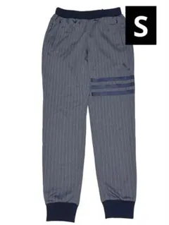 adidas climalite ピンストライプ ジョガーパンツ アディダス S