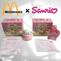 マクドナルド ハッピーセット　サンリオ シナモロール マイメロ 2個セット