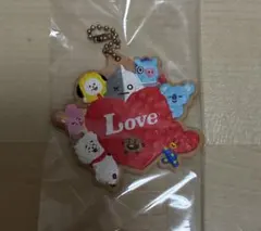 BTS BT21 クッキーチャーム キーホルダー