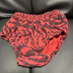 チャビーギャング❤️赤と黒のスカルデザイン ベビーパンツのサムネイル