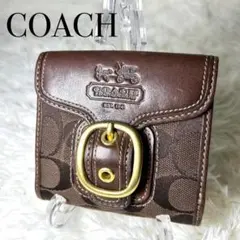 一目惚れする可愛さ！COACH 馬車ロゴ ミニ財布