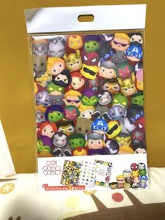 【新品】マーベルツムツム クリアファイル3枚セット