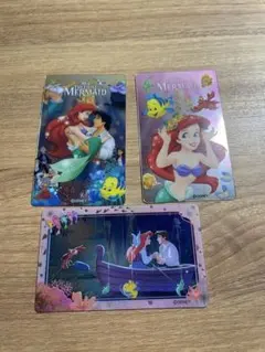 リトルマーメイド　アリエル　カード　ステッカー