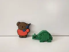 ミッフィー ボリス ラバーマスコットと亀のレゴ