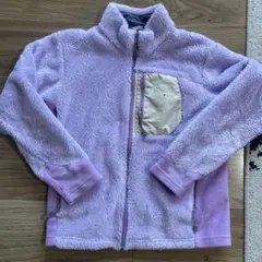 mont-bell フリースジャケット 140サイズ パープル　紫