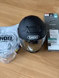 SHOEI GT-Air 3 Mサイズ 防曇シート、黒レンズ、コーティング済み