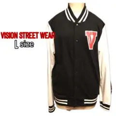 ヴィジョン【VISION STREET WEAR】スタジャン トレーナー (L)