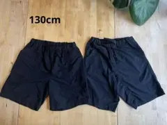 ハーフパンツ ブラック 130cm UNIQLO デビロック セット 男の子