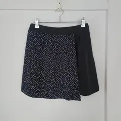 コムサモデルズ ドット柄スカート Mサイズ