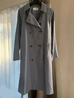 GLOBAL WORK⭐︎トレンチコート⭐︎サイズS 色ブルーグレー