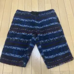 即購入可★メンズ　フリース ボーダー柄 ショートパンツ　S★