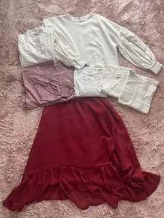 スカート　トップス　Tシャツまとめ売り