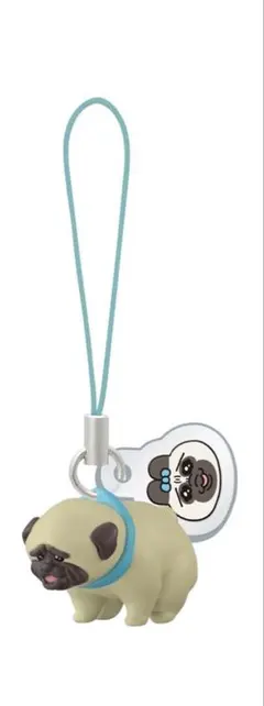 おぱんちゅうさぎとわんころ　マスコット　パグ