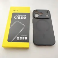 JETech iPhone17 Pro用 ソフトケース MagSafe対応 黒
