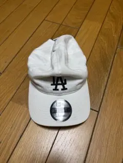 LAロゴ ベースボールキャップ ホワイト