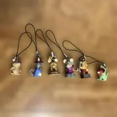 ガンバの大冒険 フィギュア マスコット ストラップ 6個セット