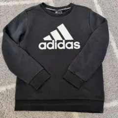 adidas ブラック トレーナー 140