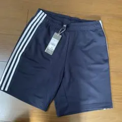 タグ付未使用　adidas AEROREADY ネイビー ハーフパンツ