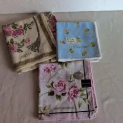 ブランド　ハンカチ　3枚セット
